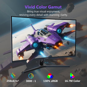 Z-EDGE UG27H 1500R curvature creates a more immersive viewing experience.