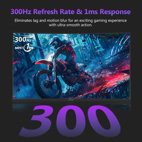 Z-EDGE UG27H 300Hz refresh rate delivers smoother competitive gameplay.