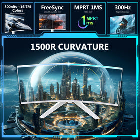 Z Z-EDGE UG27S ergonomic stand provides stable, comfortable viewing during long sessions.