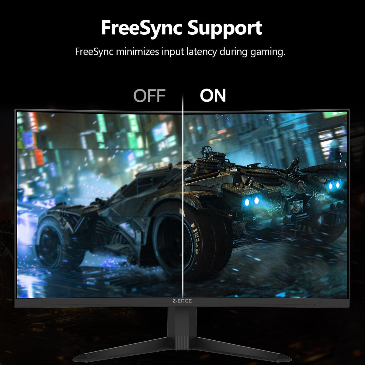 Z-EDGE UG27S 1080p clarity with vibrant color reproduction.