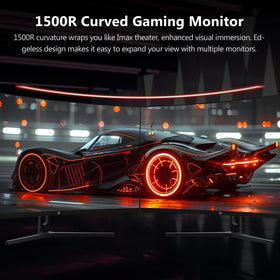 Z-EDGE UG32P FHD 1080p clarity with strong contrast for rich detail.
