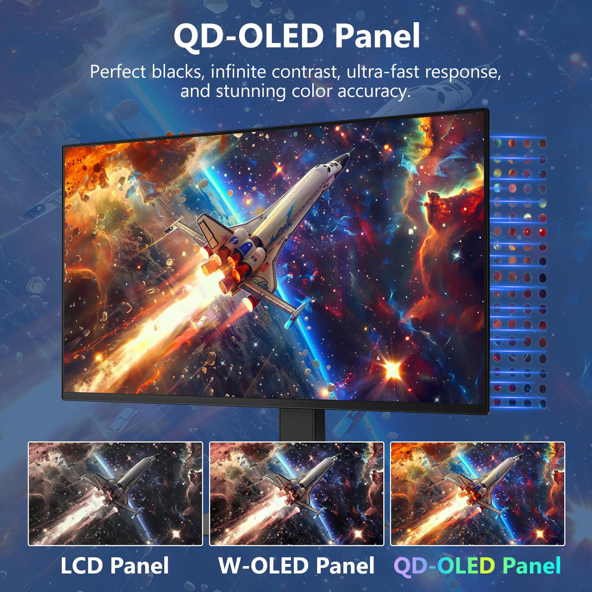 Z Z-EDGE X27 240Hz refresh rate image demonstrates ultra-smooth gameplay and reduced motion blur.