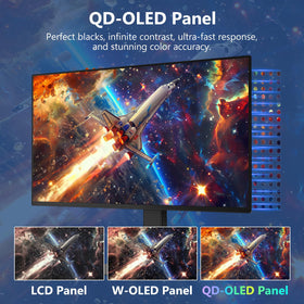 Z Z-EDGE X27 240Hz refresh rate image demonstrates ultra-smooth gameplay and reduced motion blur.