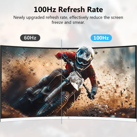 Z Z-EDGE 100Hz refresh rate reduces motion blur during fast scenes.
