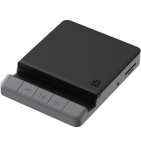 ZAGG hub front view showing ports and compact profile for easy desk organization