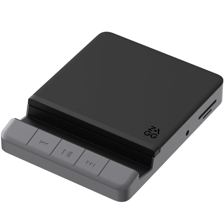 ZAGG hub front view showing ports and compact profile for easy desk organization