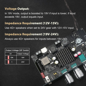 Zailen Audio TW100U boost circuit showing higher output potential