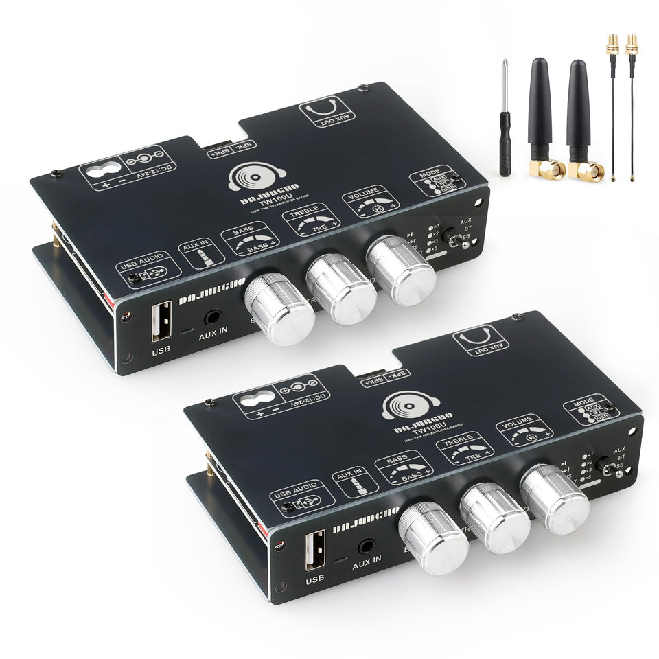 Zailen Audio TW100U front panel for easy setup and quick access