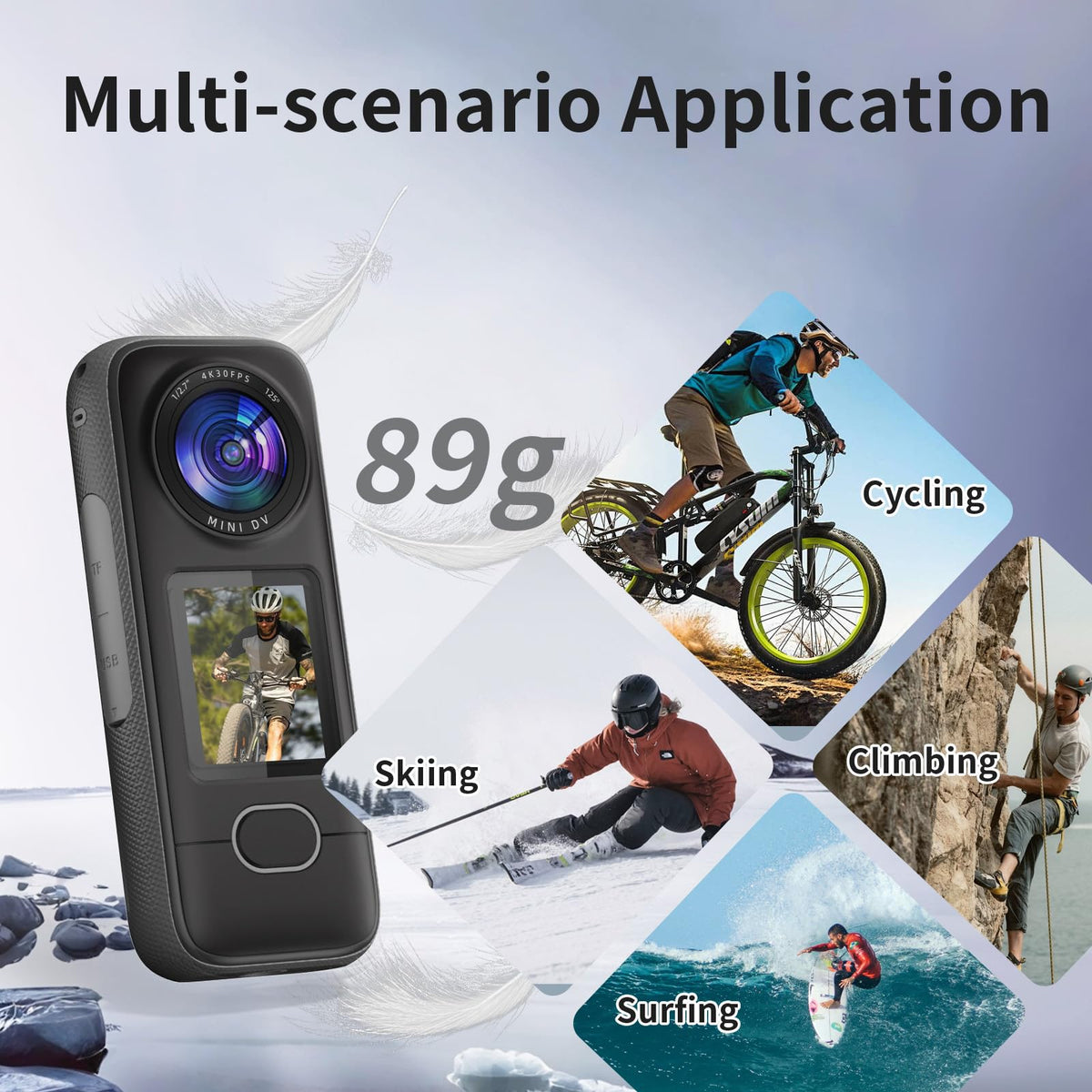 Zakotu built-in WiFi for quick sharing to your phone or tablet.