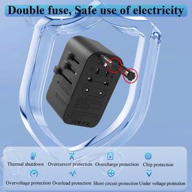 Zanoal in use charging laptop and phone demonstrating convenient power access