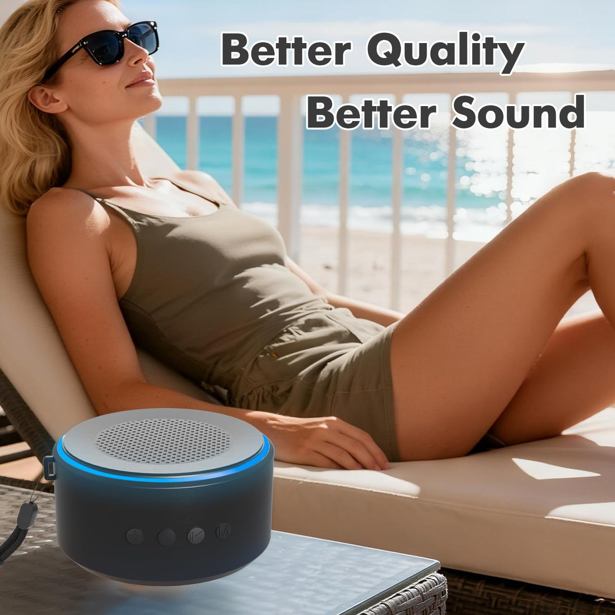 ZAPUVO built-in battery provides hours of wireless listening on the go.