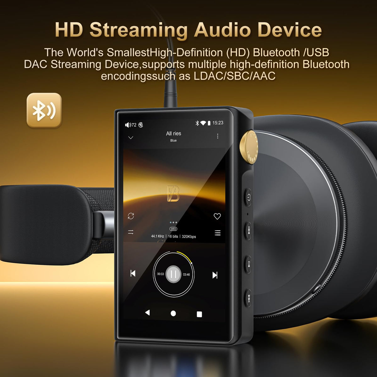 ZAQE P30 DAC chip ESS9018Q2M2 delivering high-fidelity audio clarity