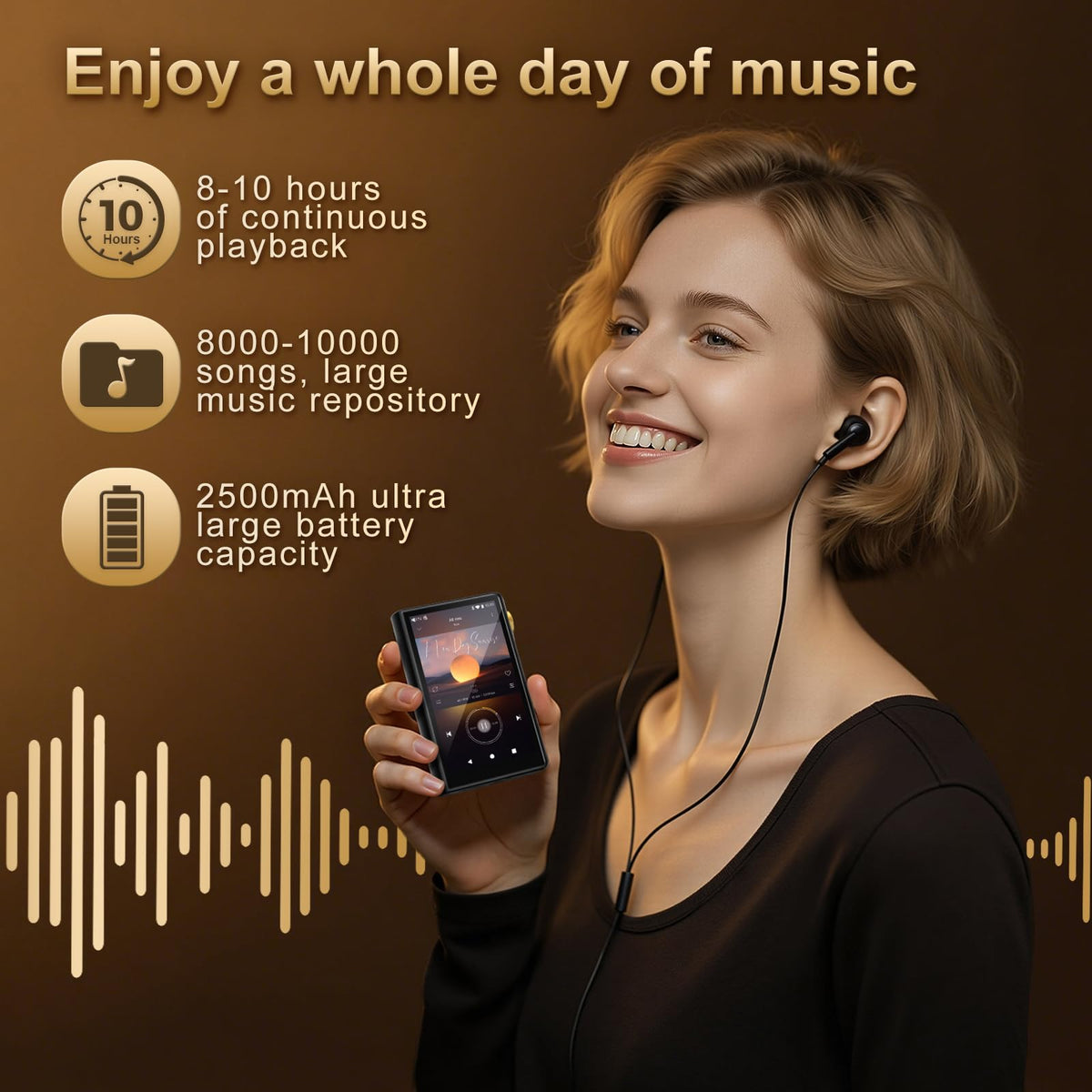 ZAQE P30 dual headphone outputs suited for hi-fi headphones