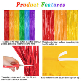 ZATAYE used as a photo booth backdrop creating a vibrant party focal point