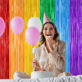 ZATAYE Pride decor kit that's reusable and colorfast