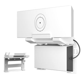 Zatelitount Starlink Gen3 mount on wall provides secure placement and tidy cables.