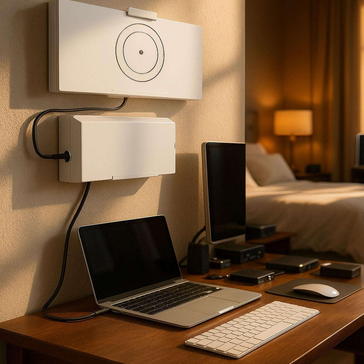 Zatelitount Starlink Gen3 power supply bracket simplifies wiring and cable management.