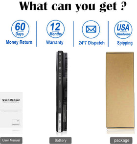ZAYAUPVL battery next to ruler and laptop illustrating accurate size