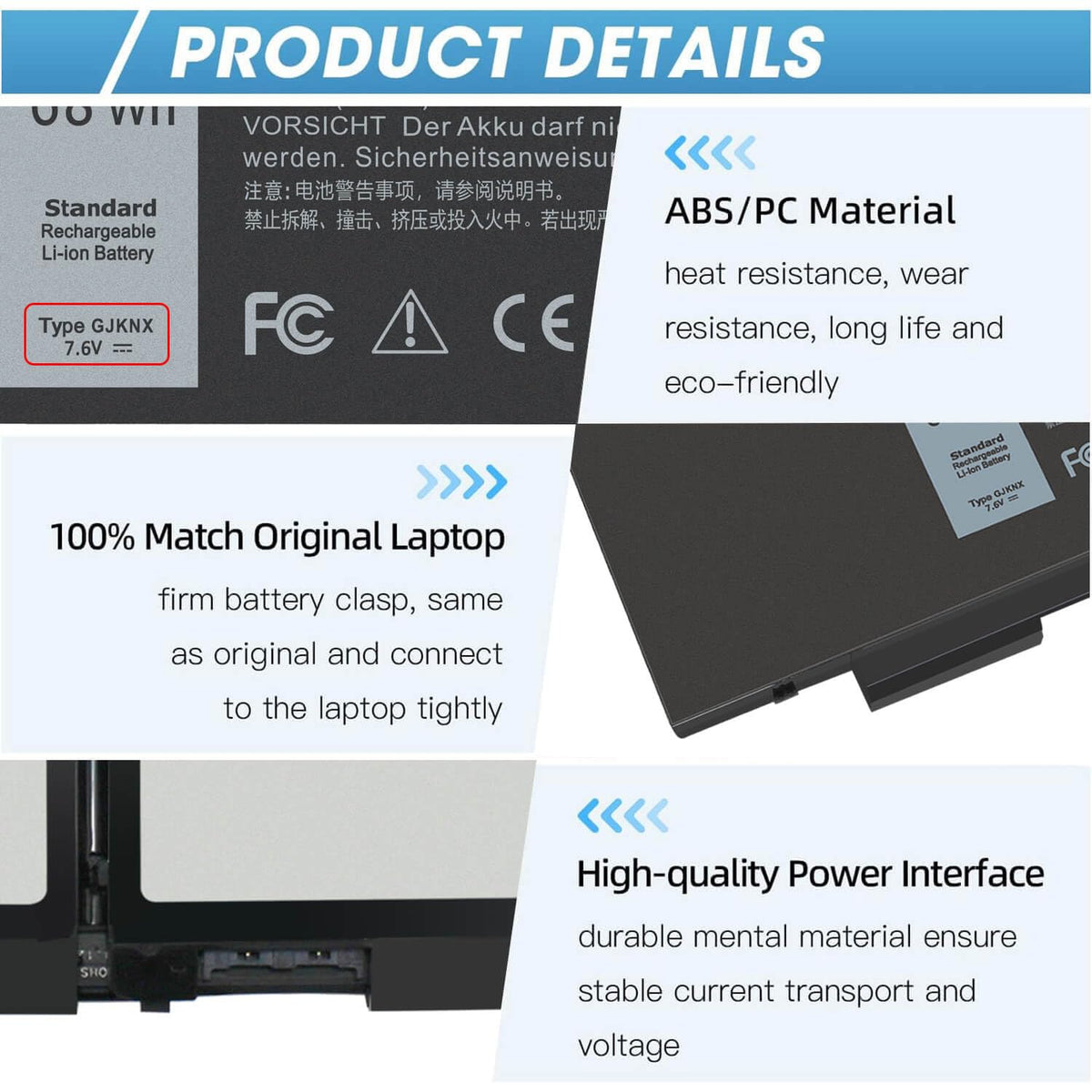 ZAYAUPVL battery plus screwdrivers and manual for simple user installation