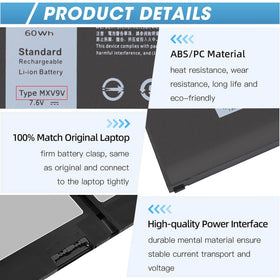 ZAYAUPVL MXV9V installed inside Dell laptop restoring battery life
