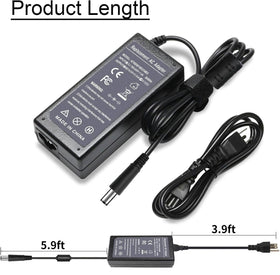 ZAYAUPVL 65W Dell Latitude adapter connector detail 7.4x5.0mm tip