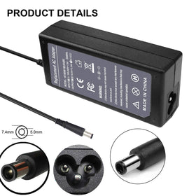 ZAYAUPVL 65W Dell Latitude adapter label for authentic replacement