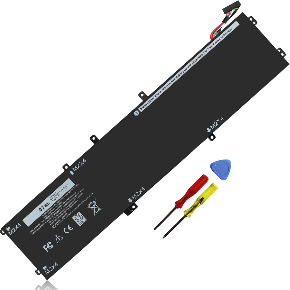 ZAYAUPVL 97Wh battery for Dell XPS 9550 offers reliable power on the go