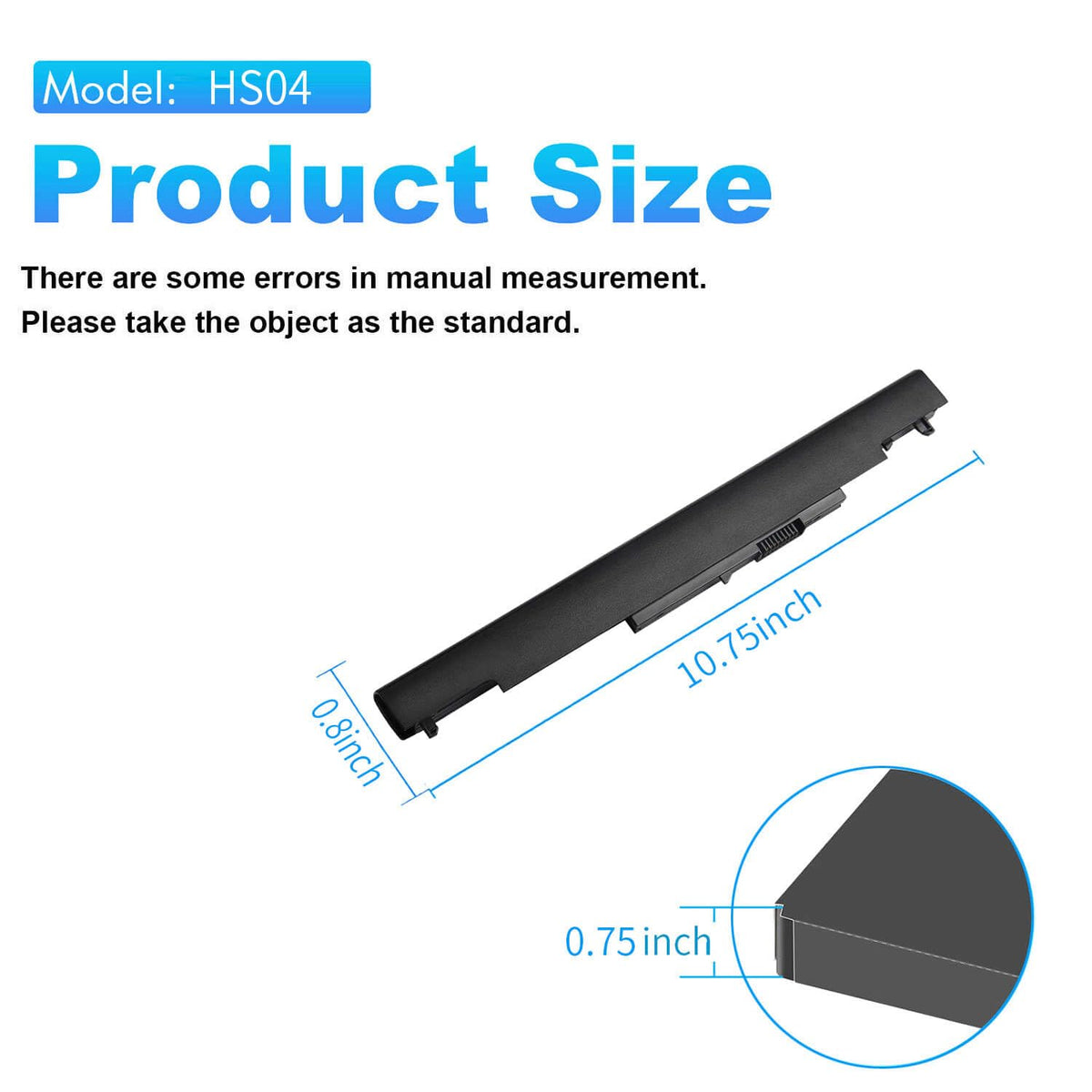 ZAYAUPVL HS04 battery back contacts aid stable power delivery.