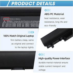 ZAYAUPVL HS04 battery compatibility chart confirms HP series support.