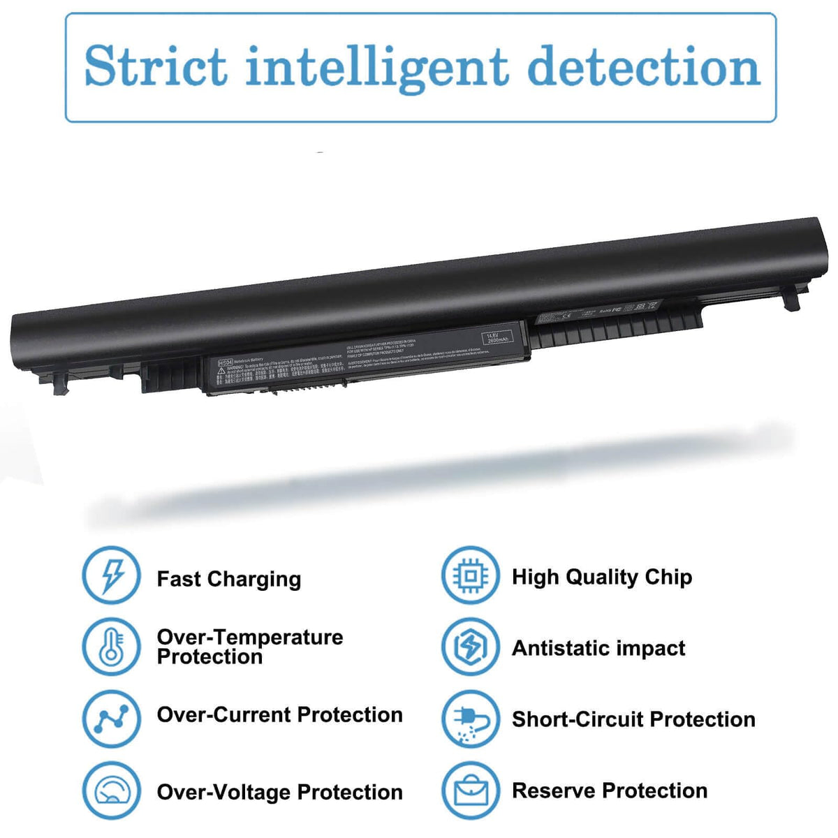 ZAYAUPVL HS04 battery side ports for secure laptop connection.