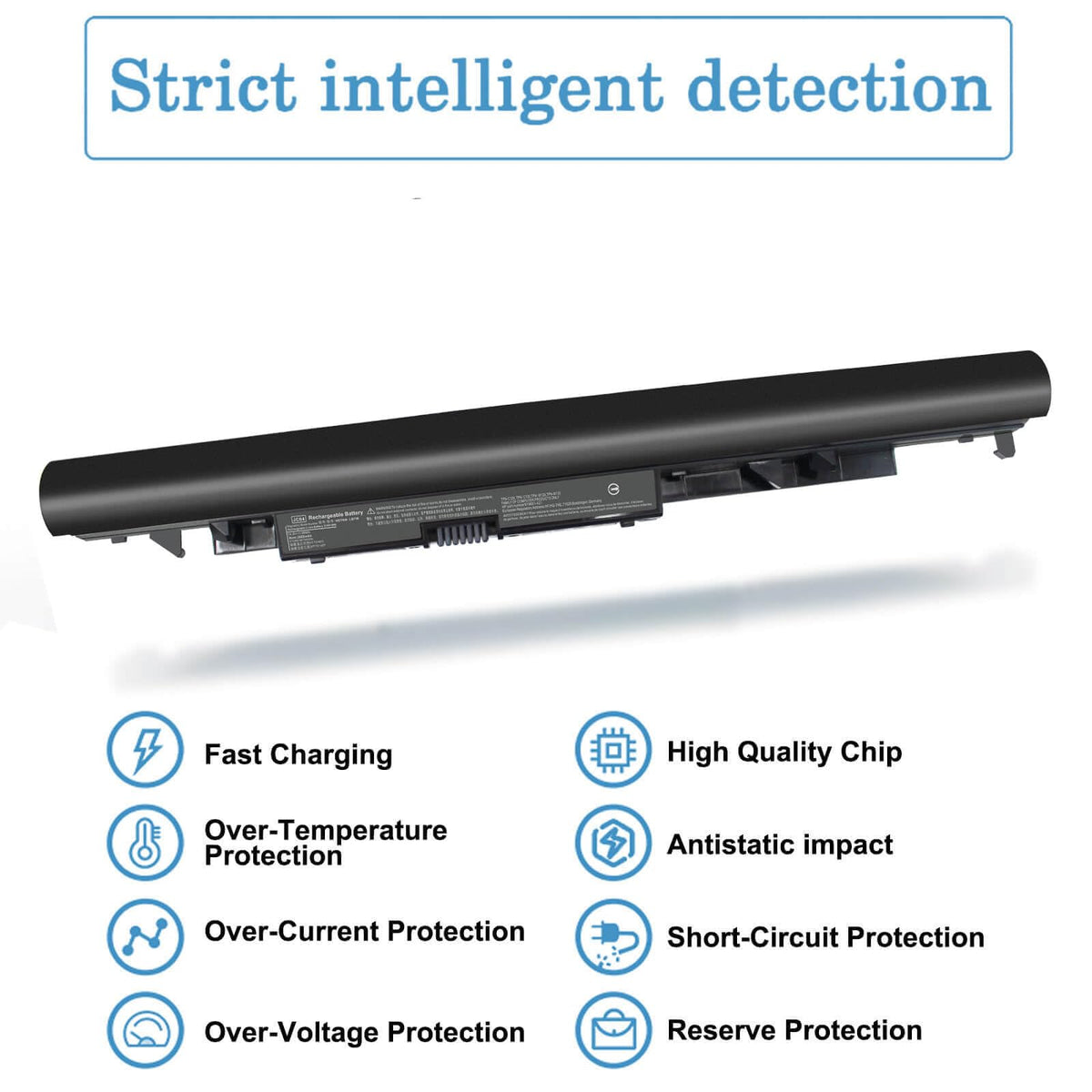 ZAYAUPVL JC04 four-cell design for balanced laptop performance.