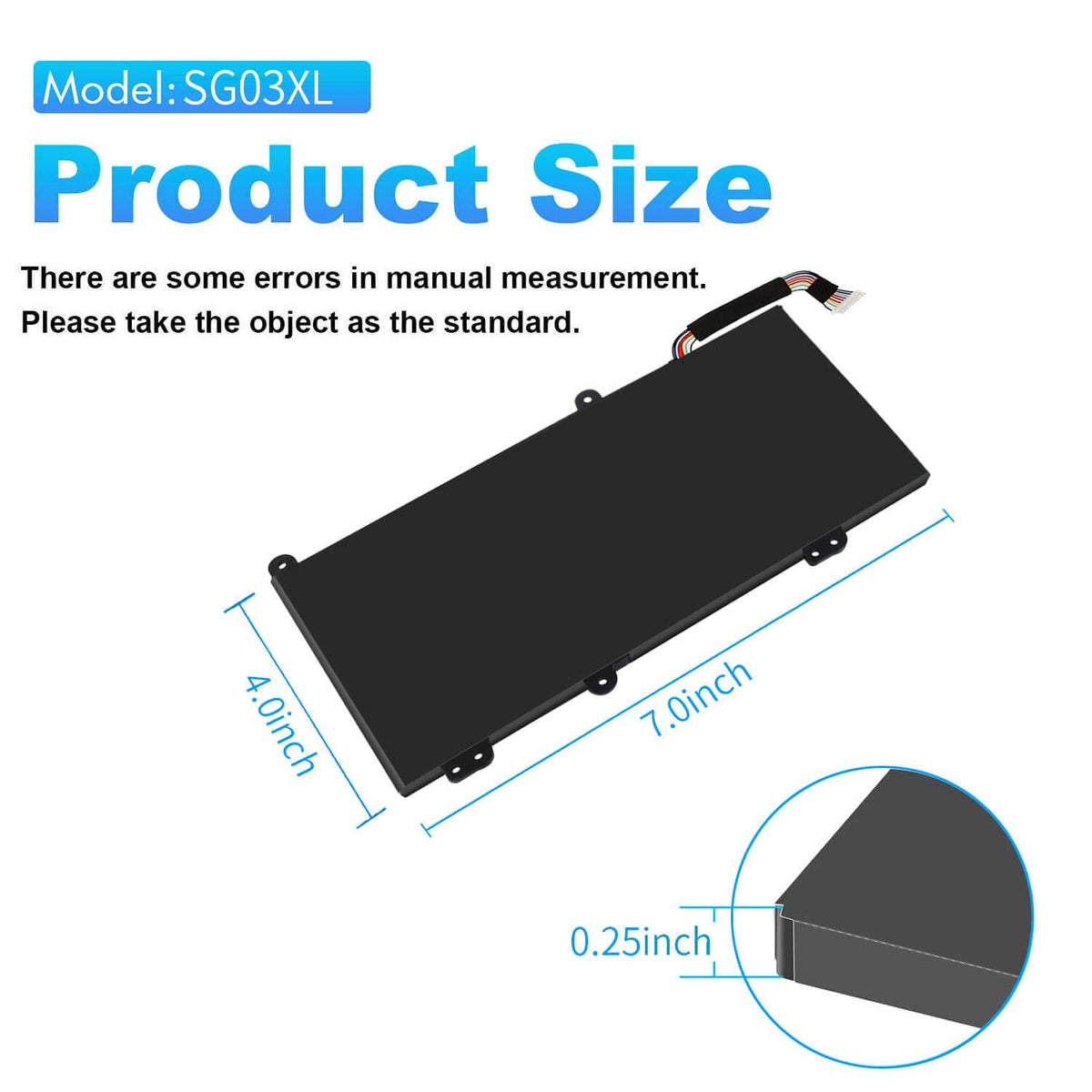 SG03XL compatibility chart showing HP Envy M7 models