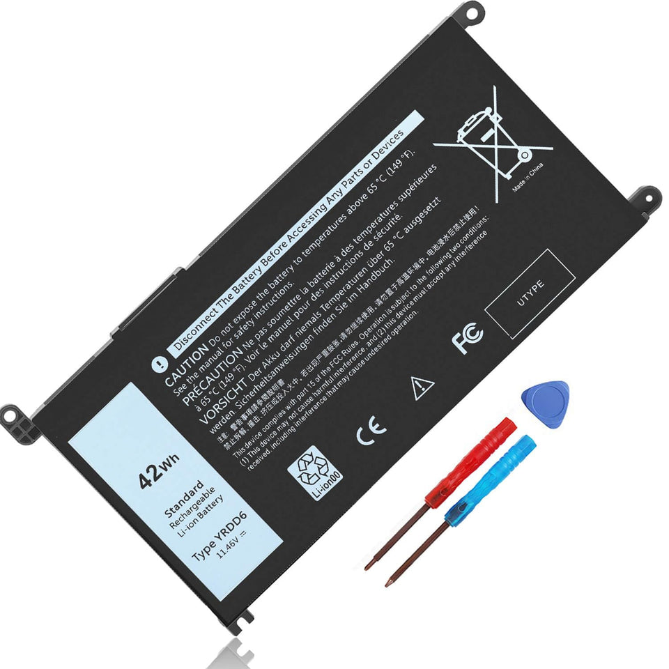 ZAYAUPVL YRDD6 front view showing battery shape and fit benefit