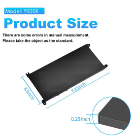 ZAYAUPVL battery installed in Dell laptop showing restored portability benefit