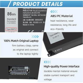 ZAYAUPVL battery with included screwdrivers and manual enabling quick DIY installation