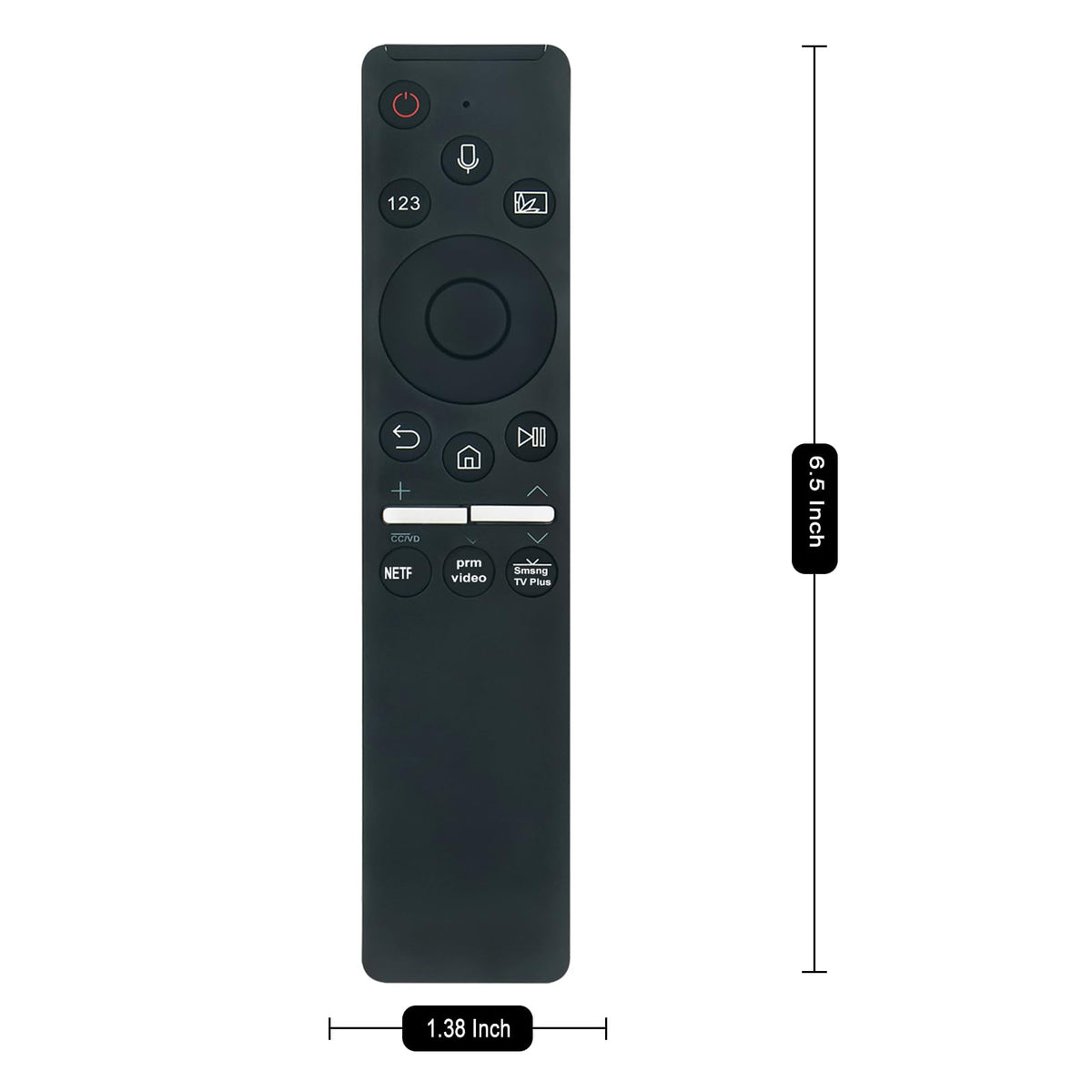 ZdalaMit remote buttons detail highlighting playback keys for precise media control