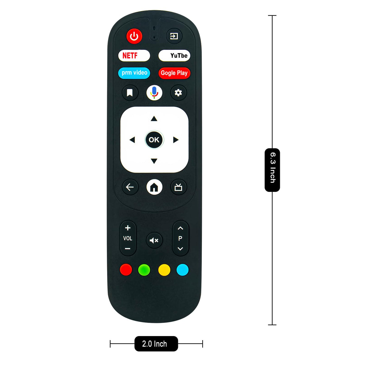 ZdalaMit remote on TV pairing screen demonstrating easy setup
