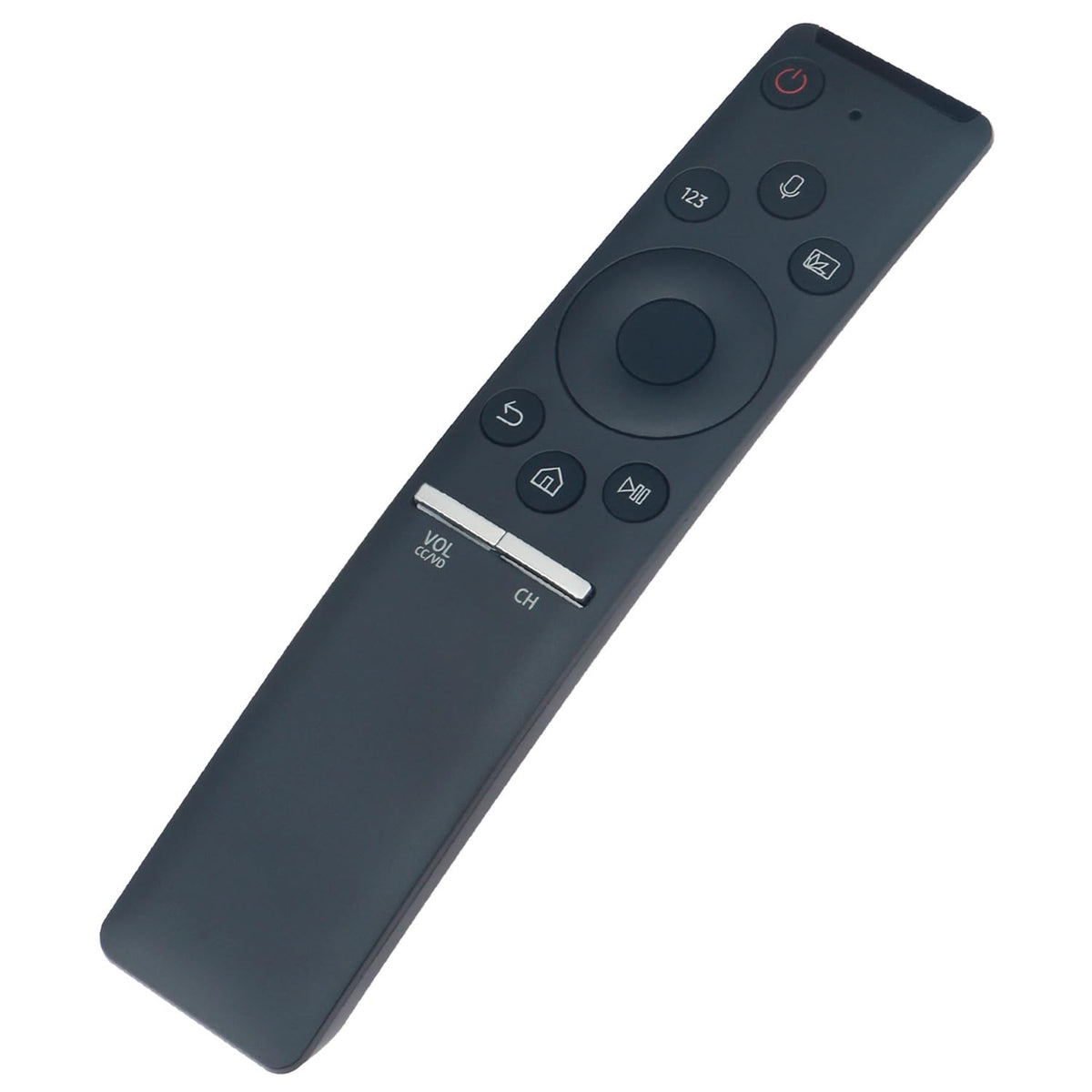 Close-up of BN59-01298H remote buttons for precise navigation and control.