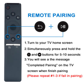 Ergonomic design of BN59-01298H remote for comfortable daily use.