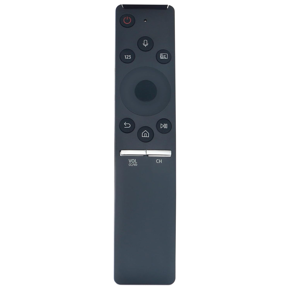 ZdalaMit BN59-01298H remote front view for Samsung TV control and comfort.