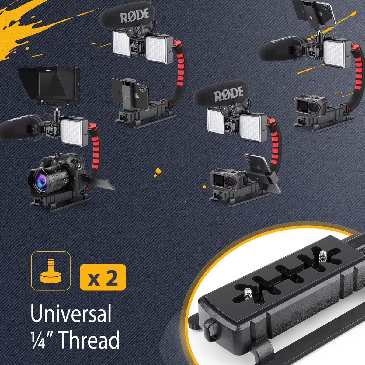 Zeadio used for low-angle filming capturing dynamic perspectives with added stability
