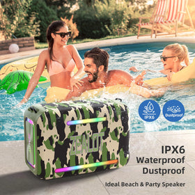 ZEALOT IPX6 waterproof exterior for all-weather adventures