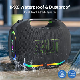 ZEALOT loud speaker Bluetooth 5.3 connection icon for fast pairing