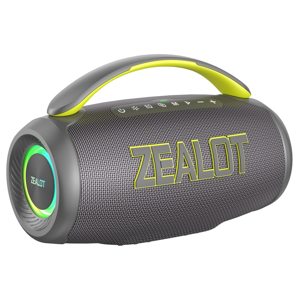 ZEALOT P12 outdoor speaker with 80W peaks for powerful outdoor sound.