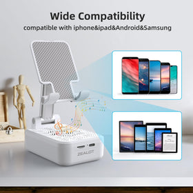 ZEALOT adjustable-angle phone holder for comfortable video calls.