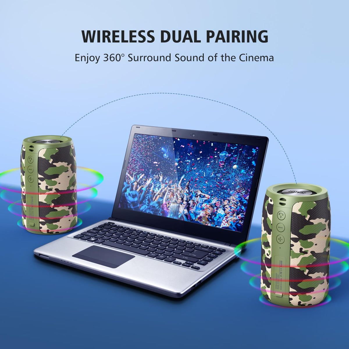 ZEALOT S32 dual pairing creates wider stereo field