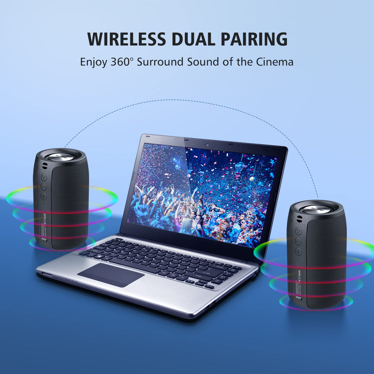 Zealot S32 portable speaker durable design built for travel and outdoors