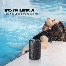 Zealot S32 portable speaker side view showing rugged build for adventures
