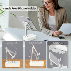 ZEALOT anti-slip base keeps devices stable during use.