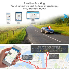 Zeerkeer TKSTAR 4G Tracker with geo-fence offers instant alerts when crossing boundaries.